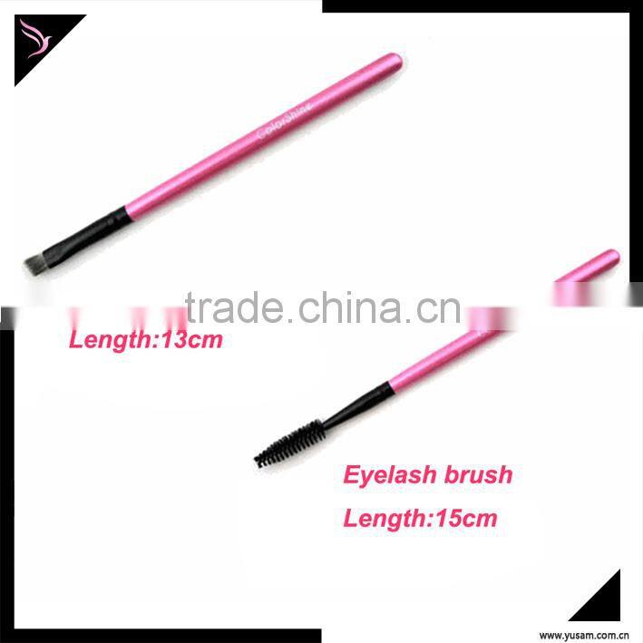 11 pcs makeup brush set with red pouch/Functional cosmetic brushes/make up brushes