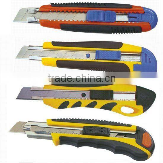 9/18mm Safety Snap off Auto lock and Auto retractable Utility knife,cutter knife, stationery knife