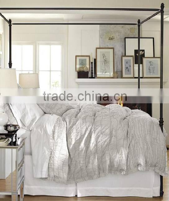 bedding sheet set mading of printed bamboo fabric