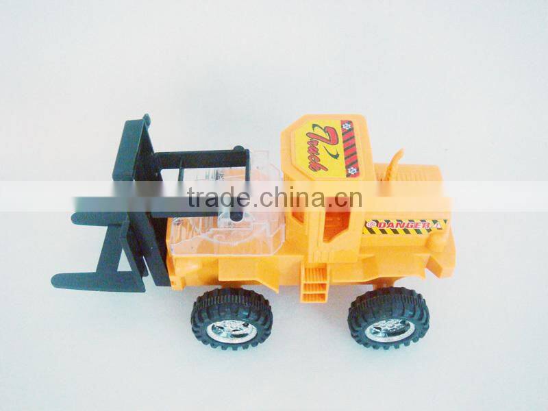 Pull Line plastic toy Truck With Light