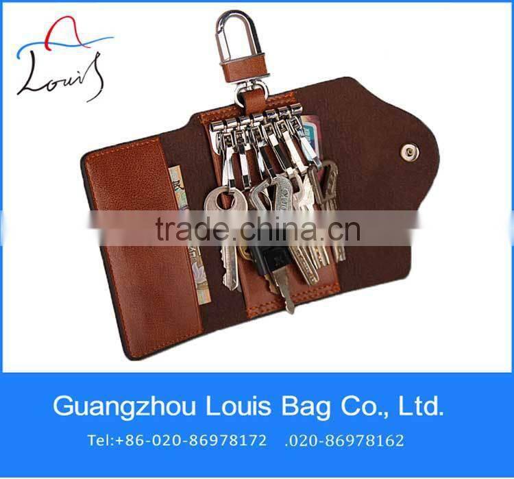 keys holder,leather keys pouch,high quality,factory directly