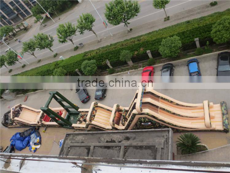 Super Long Military Adult Inflatable Obstacle Course for Sale