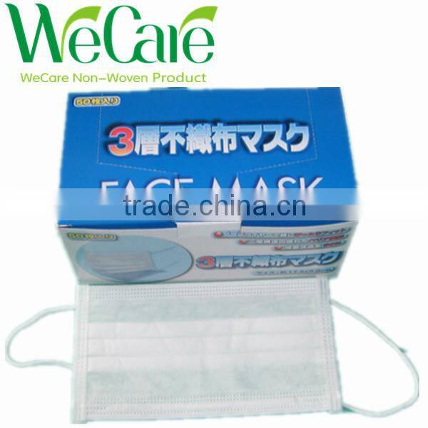Beauty Disposable New Style Nonwoven Prevent Flu Virus BFE 99% Wholesale Medical Surgical Disposable Face Mask