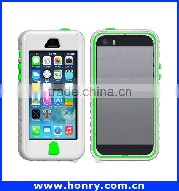 Latest colorful waterproof case with keybord for iphone 4, waterproof phone case