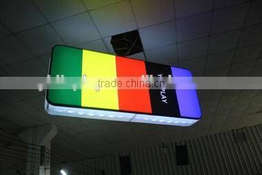Printed Aluminium event trade show ceiling banner,hanging banner