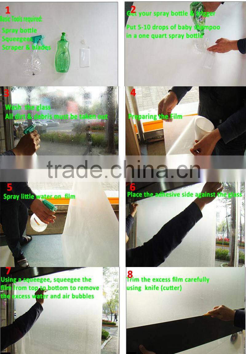 1.52*30M roll tining film no fading windows film car glass film HQ