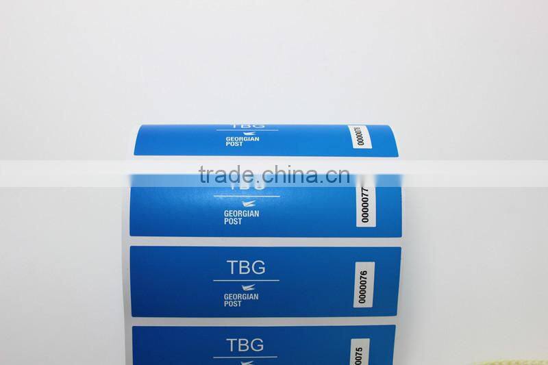 Custom blank fragile printing paper