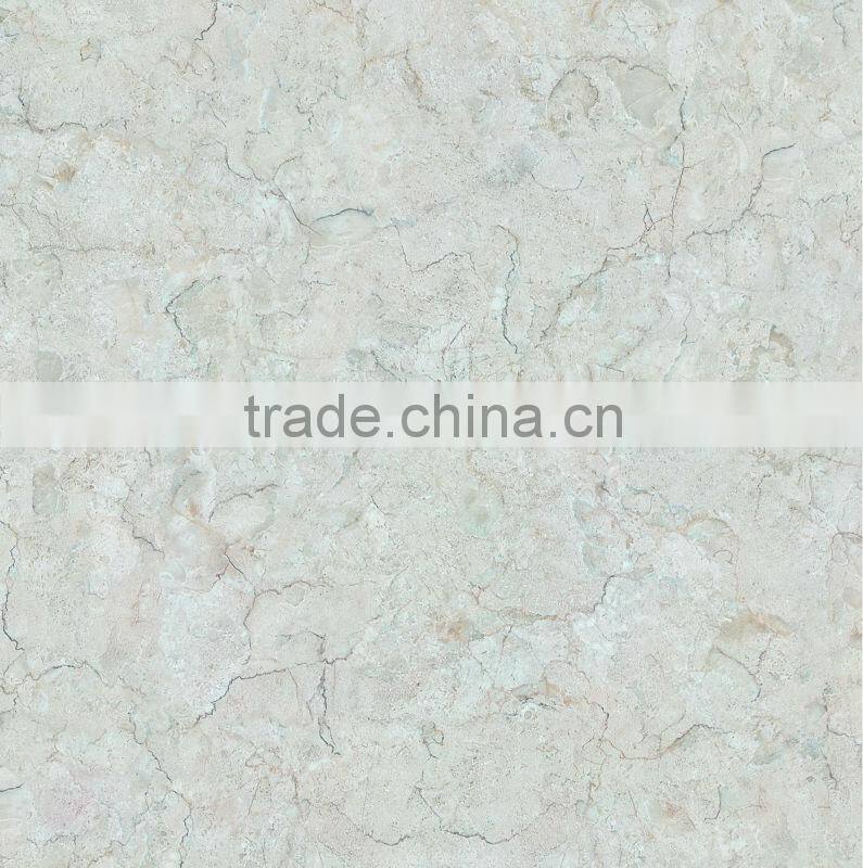 Glazed polished marble ocean blue tiles