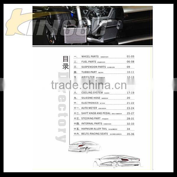 Wholesale Red Frame 350mm Deep Dish Steering Wheel