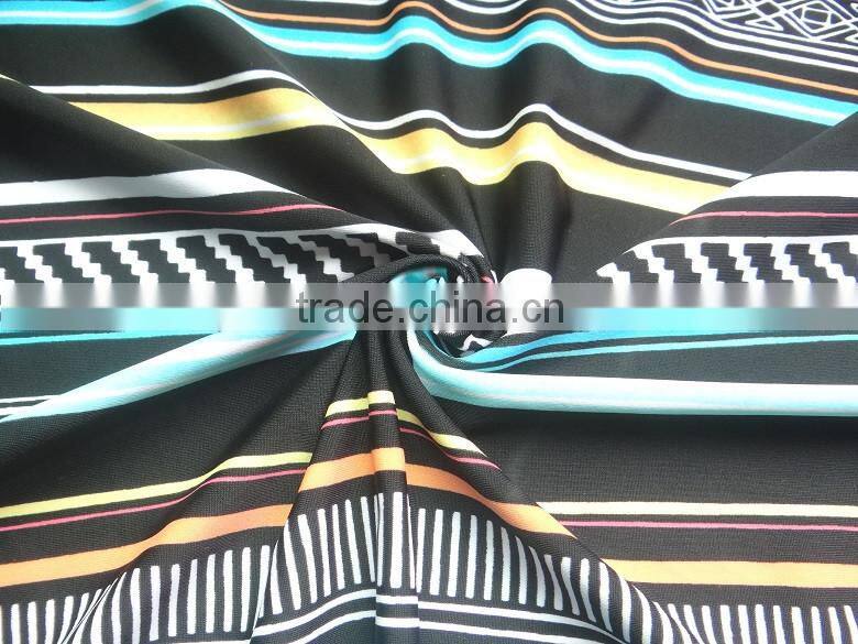 cheap china print swimwear spandex stock fabric wholesale