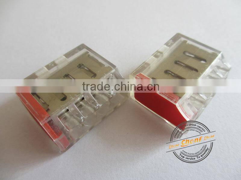 Hot Sell Cheaper Electrical 0.75-2.5mm2 Push 4 Wire Terminal