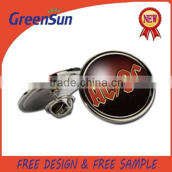 Supreme Quality environmental smile logo badge pin