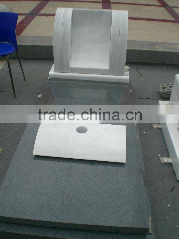 white marble Monuments and Headstone