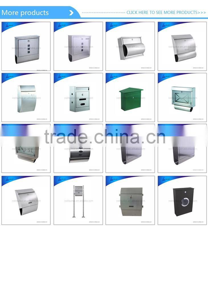 Manufacturer supply custom letterbox with competitive cost