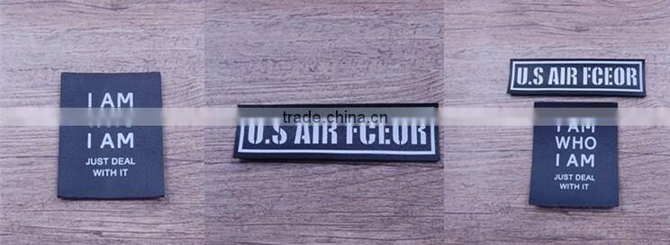 Custom flat irons with private jeans washing main label