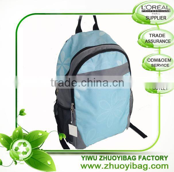 ZY207 Promotional Back packs with laptop compartment