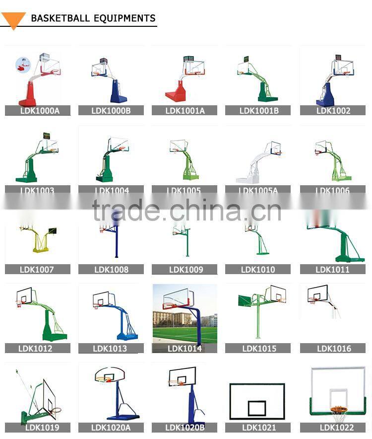 Sports equipment petrel double basketball stand for sale