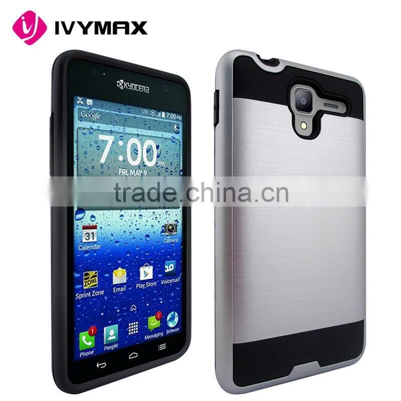 Guangzhou brg newest fashional protective high quality hybrid bumper case for Kyocera C6742