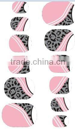 nail arts design beauty personal care non-toxic safty children nail stickers