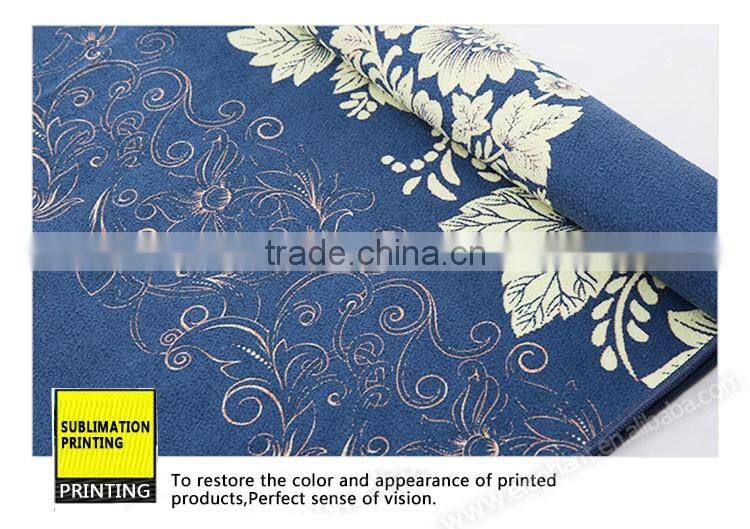 Made in recycled material printing fast drying microfiber antimicrobial yoga towel