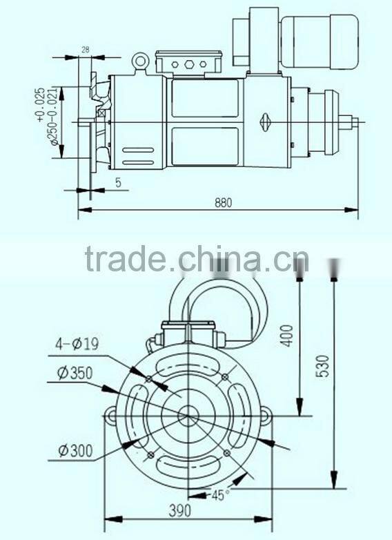 tower crane slewing motor ( YTLEJ series)