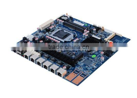 B85 6 Giga Lan ports network security firewall motherboard