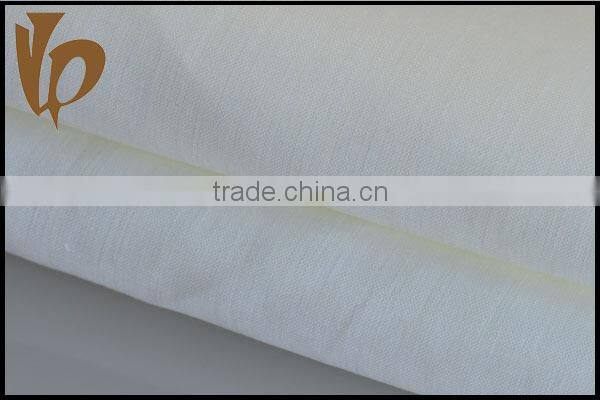 zhejiang Taizhou Bleached linen ramie fabric for girls shirts