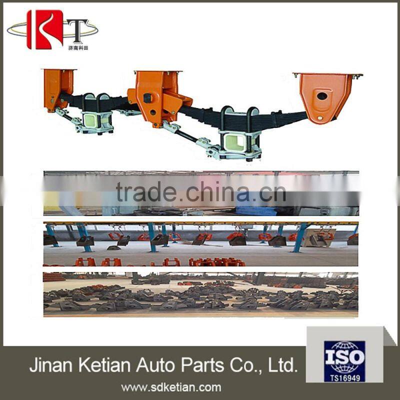 trailer mechanical suspension American type