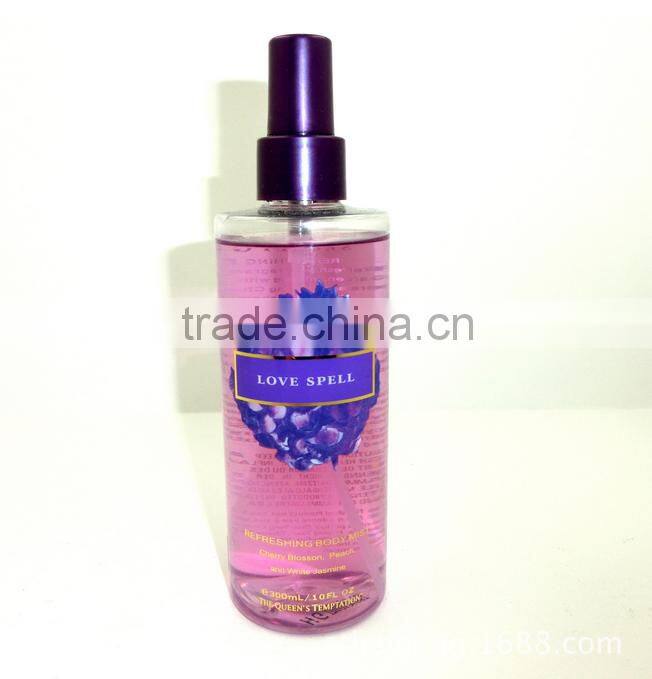 300ml body care splash long lasting perfumes smell body mist 10 different perfum for choice