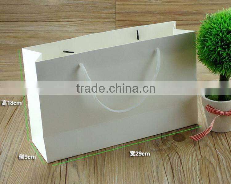 Nice Various Size White Shopping Paper Bag,Cheap Kraft Paper Coin Pouch