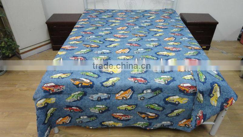 Floral print 100% cotton Kid quilts