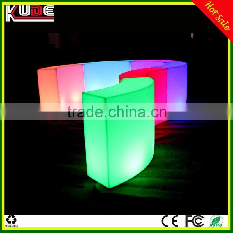 used commercial bar sale/Illuminated led Bar Counter