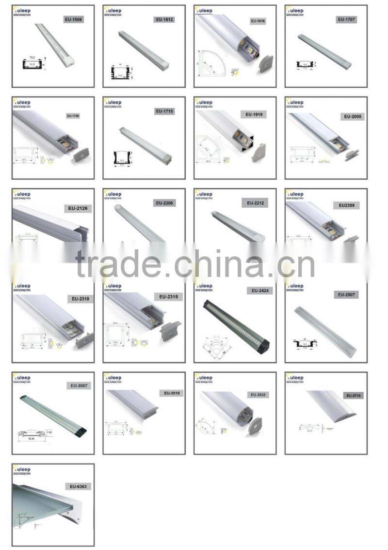 Diffused PC cover,ressessed in installation,aluminum profile Led cabinet light use for jewelry store hot sell in AU market,500mm