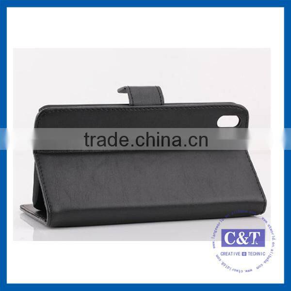 C&T 2015 updated style fancy flip cover for htc desire 816