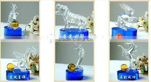 2013 New Design Crystal Horse For New Year Gifts