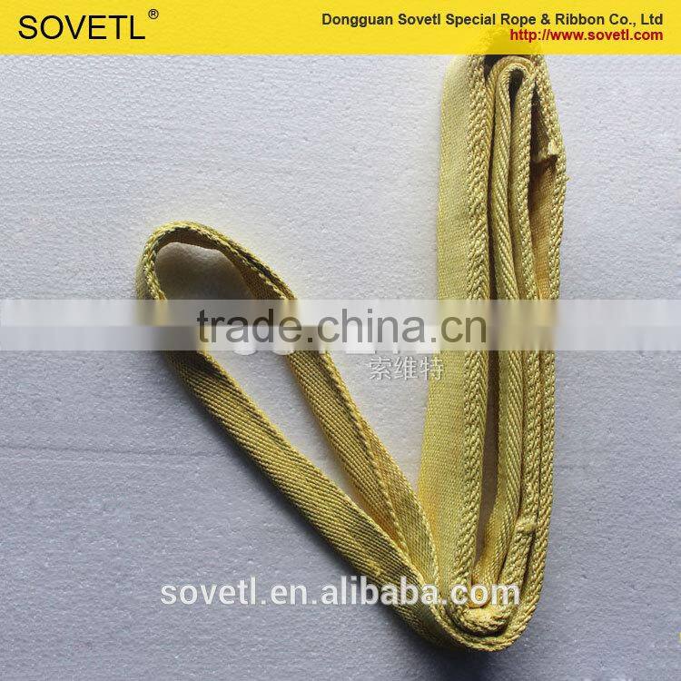 Rock lifting equipment flat webbing sling belt type webbing sling