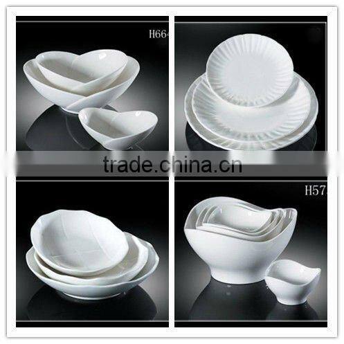 12.5x6.8" white color porcelain buffet dinner bakeware H6248