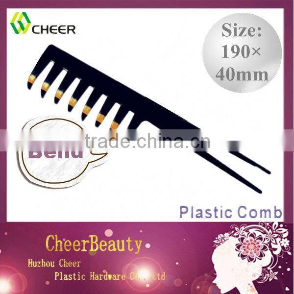 Rake comb PC012/plastic comb/afro hair combs