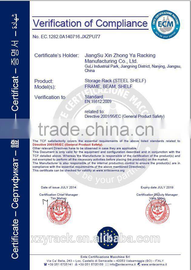 factory supplier heavy weight shelf,fabric stackable tire rack ,pallet rack,shelf warehouse