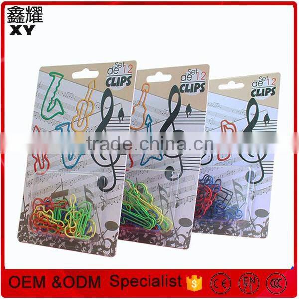customer logo big size music notes types of paper clips