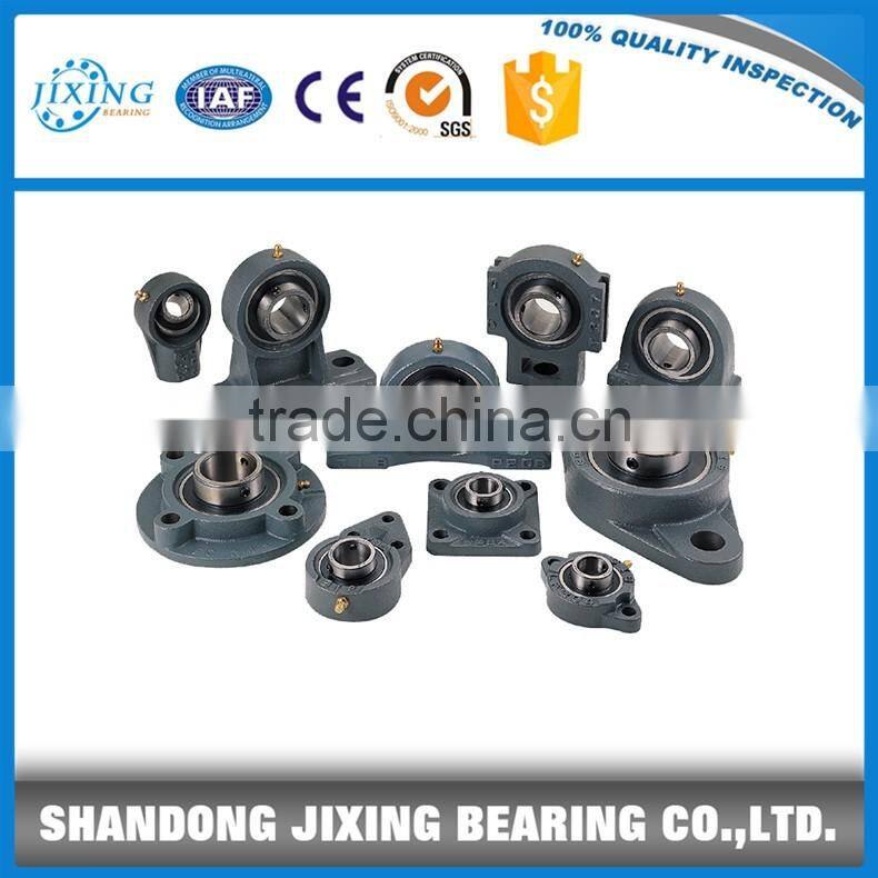 UCFL Pillow Block Mounted Bearing, 2 Bolt , Set screw Lock, Cast Iron.