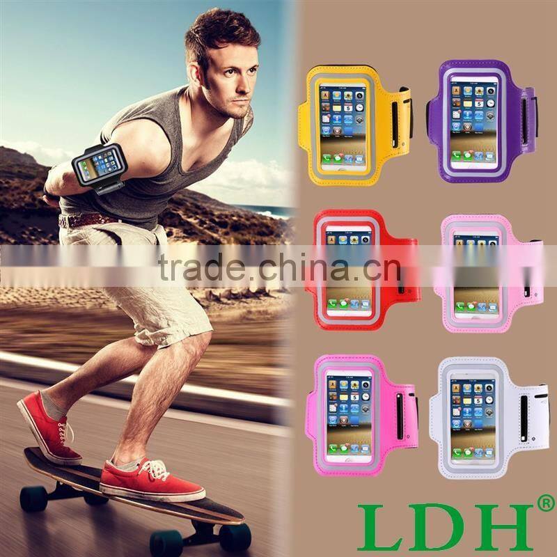 Waterproof Workout Brush Cover Gym Case for Apple iphone 5 5S 5G Holder +Key Slot Casual Sport Accessories Arm Band for iphone5