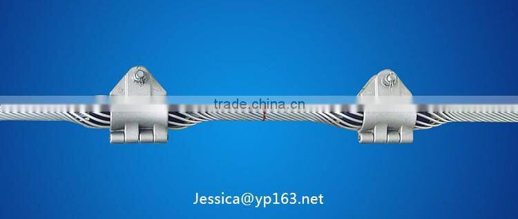 ADSS Preformed Cable Aluminum Suspension Clamp / wire suspension clamps