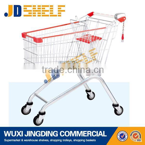factory direct stardard supermarket trolley dimensions