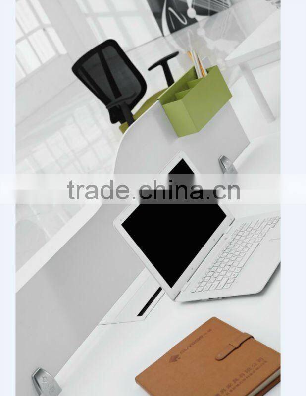 hot -sale new design 4 people white office partitions desk/table/workstation