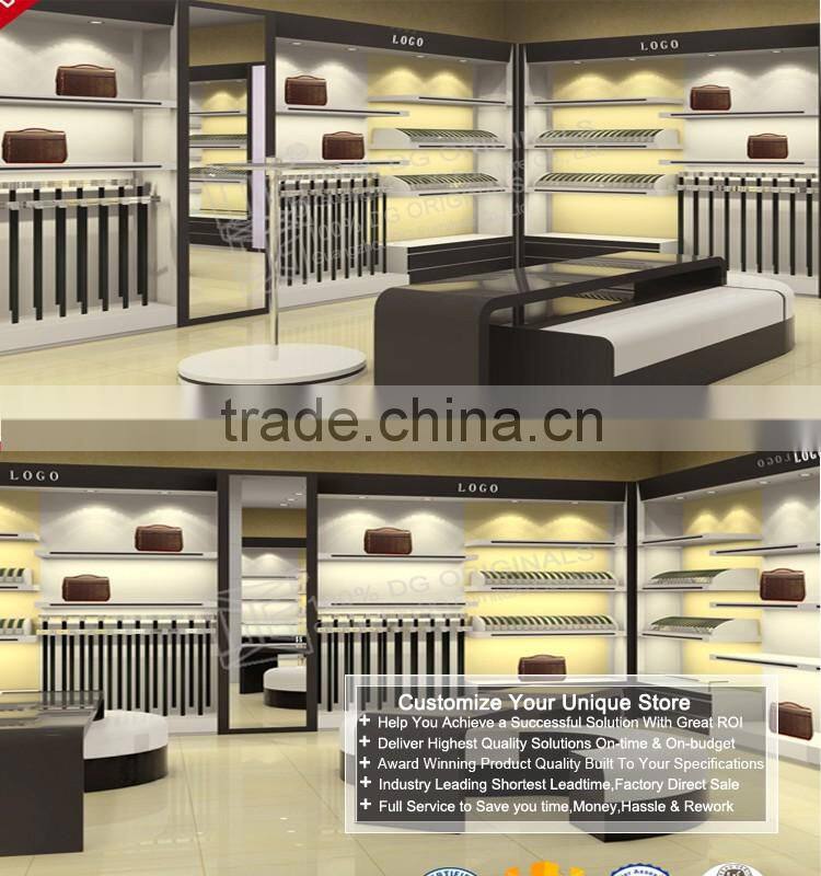 Amazing customized fashional bag display cabinet