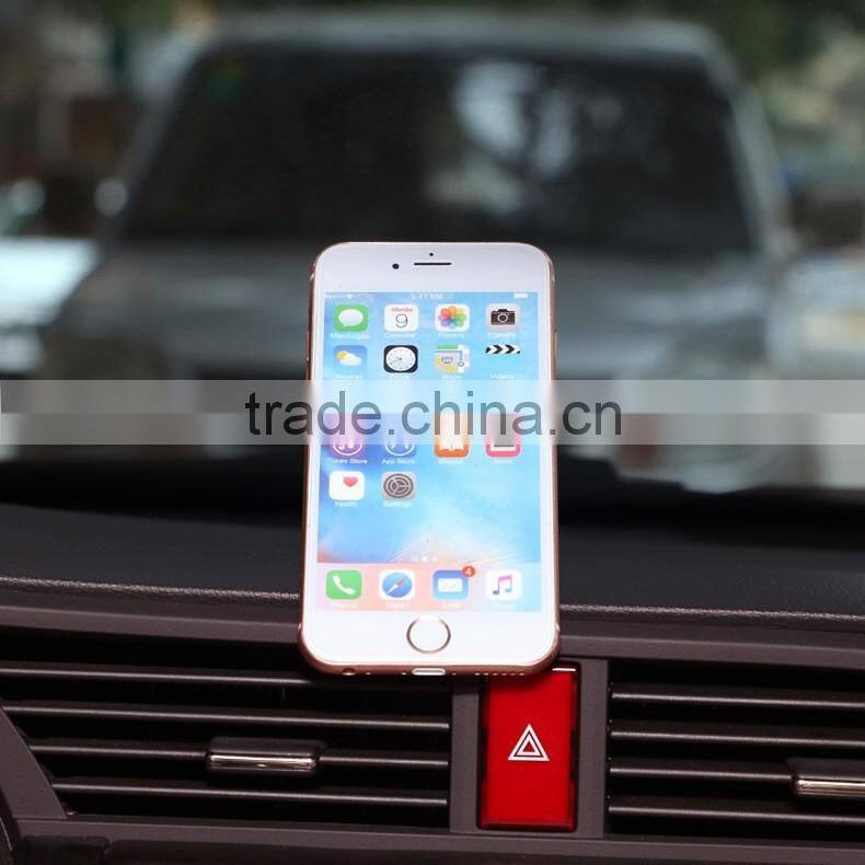 Universal 360 Rotating Magnetic Car Mobile Phone Holder Stand for iPhone 6S Plus For Samsung For Sony