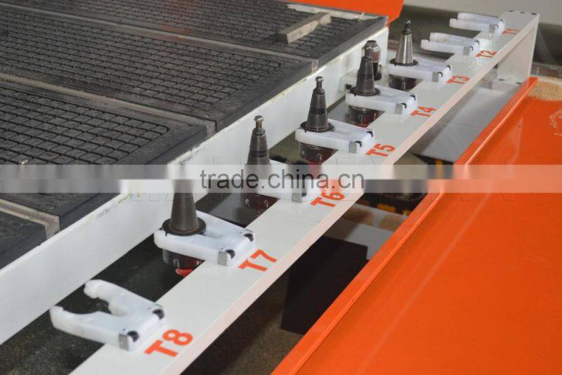 1530 Rotary Device ATC cnc router machine 1530 4 axis with CE, ISO 9001, SGS
