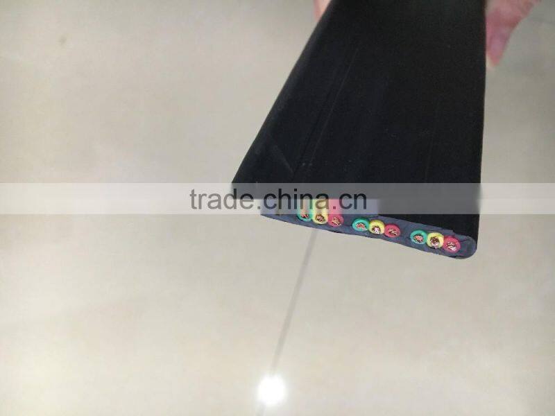 Copper conductor Submersible Pump Cable Flat Rubber Cable