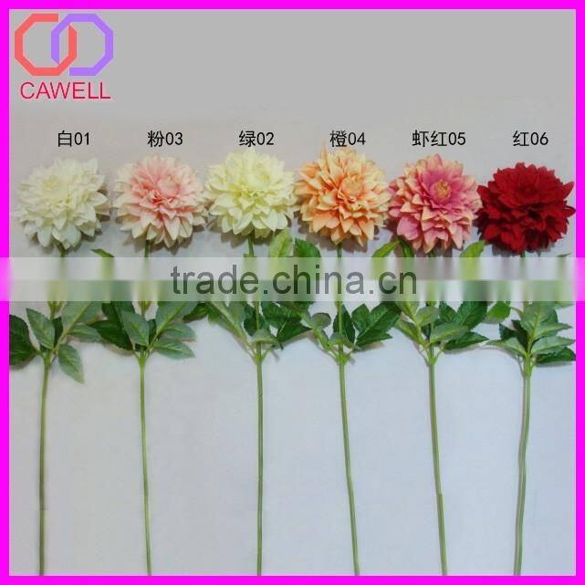 wholesale single long stem silk artificial chrysanthemum flower
